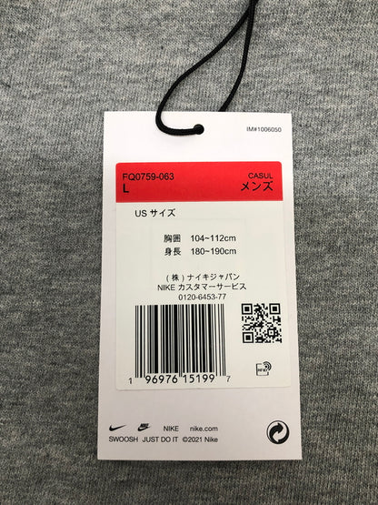 【中古美品】【メンズ】 Supreme シュプリーム × NIKE ナイキ 24SS FQ0759-063 HOODED SWEATSHIRT プルオーバーパーカー 149-260823-AS-22-hon サイズ：L カラー：グレー 万代Net店