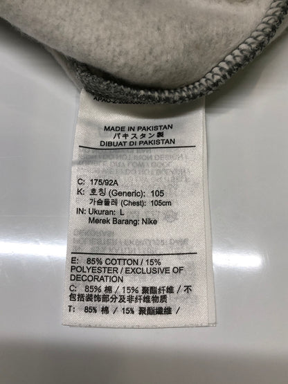 【中古美品】【メンズ】 Supreme シュプリーム × NIKE ナイキ 24SS FQ0759-063 HOODED SWEATSHIRT プルオーバーパーカー 149-260823-AS-22-hon サイズ：L カラー：グレー 万代Net店