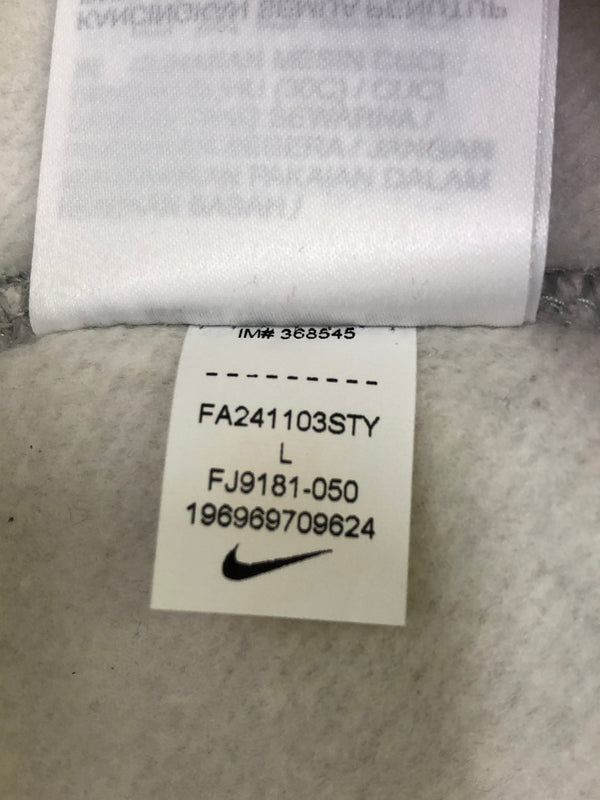 【中古美品】【メンズ】 STUSSY ステューシー × NIKE ナイキ 23AW FJ9181-050 FLEECE ZIP HOODIE フリース フルジップパーカー 142-260823-AS-19-hon サイズ：L カラー：グレー 万代Net店