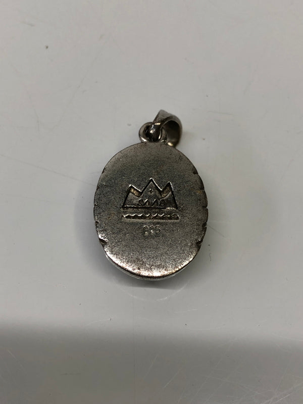 【中古品】 SAAD サード LABRADORITE ARABESQUE PENDANT TOP ラブラドライト アラベスク ペンダントトップ 178-260910-YS-07-hon カラー：グリーン系 万代Net店