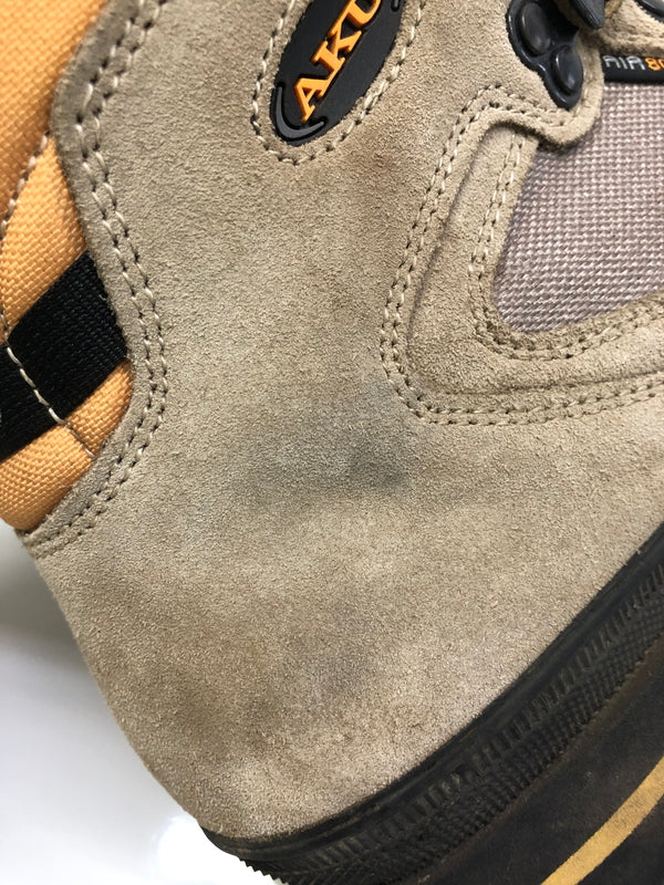 【中古品】【メンズ】 AKU アク AIR8000 GORE-TEX 0206 エアー8000 ゴアテックス トレッキングシューズ スニーカー 靴 178-260910-YS-03-hon サイズ：24 カラー：ベージュ 万代Net店