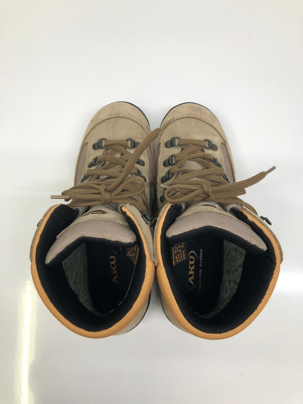 【中古品】【メンズ】 AKU アク AIR8000 GORE-TEX 0206 エアー8000 ゴアテックス トレッキングシューズ スニーカー 靴 178-260910-YS-03-hon サイズ：24 カラー：ベージュ 万代Net店