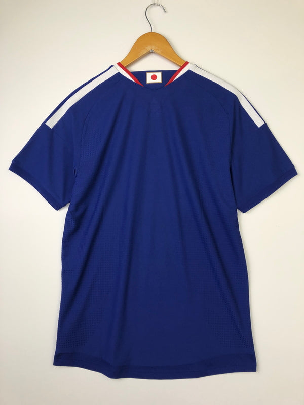 【中古品】【メンズ】 adidas アディダス サッカー日本代表 2026 ホーム オーセンティック ユニフォーム ショートスリーブ 半袖Tシャツ 178-260904-AS-34-hon サイズ：2XL カラー：ブルー 万代Net店