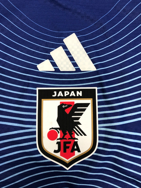 【中古品】【メンズ】 adidas アディダス サッカー日本代表 2026 ホーム オーセンティック ユニフォーム ショートスリーブ 半袖Tシャツ 178-260904-AS-34-hon サイズ：2XL カラー：ブルー 万代Net店