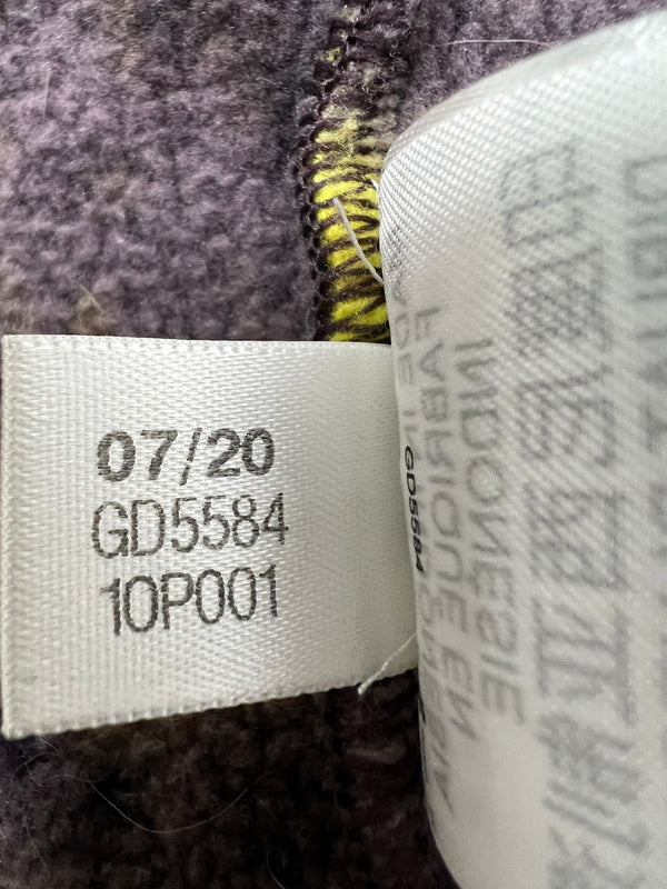 【中古品】【メンズ】 adidas アディダス GD5584 ADVENTURE AOP FULL ZIP JKT アドベンチャー フルジップ ジャケット フリース アウター 148-261003-AS-19-hon サイズ：M カラー：パープル/イエロー 万代Net店