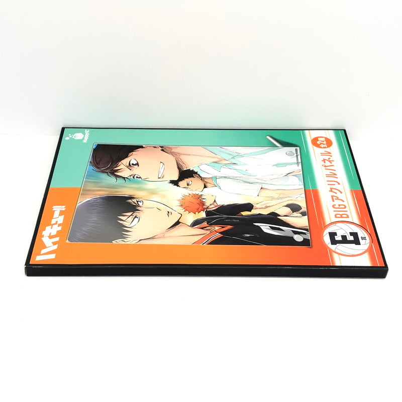 【中古美品】 Happyくじ ハイキュー!! E賞 BIGアクリルパネル 影山飛雄 及川徹 他 051-261012-YS-07-hon 万代Net店