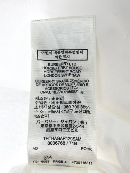 【中古品】【メンズ】 BURBERRY バーバリー 21SS ホースフェリー L/S プリントシャツ 8036768 ロングスリーブ 長袖 トップス 141-250228-OR-03-iwa サイズ：XS カラー：ホワイト系 万代Net店