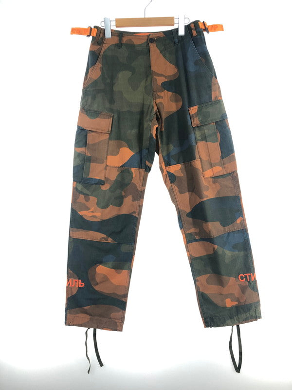 【中古品】【メンズ】 HERON PRESTON ヘロンプレストン MILITARY CARGO PANTS HMCF001S18650009 ミリタリーカーゴパンツ ボトムス 152-251224-SY-03-iwa サイズ：S カラー：マルチカラー 万代Net店