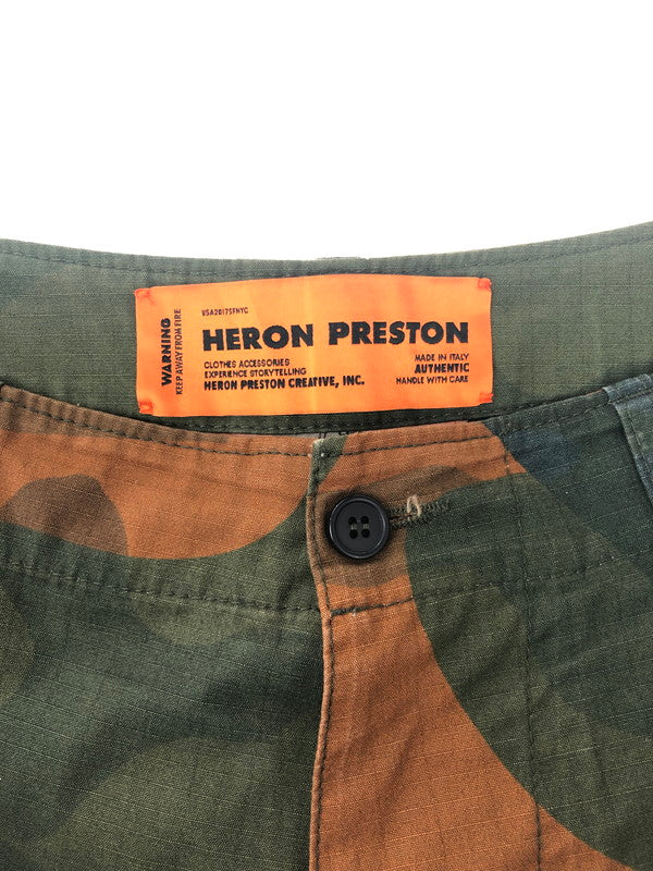 【中古品】【メンズ】 HERON PRESTON ヘロンプレストン MILITARY CARGO PANTS HMCF001S18650009 ミリタリーカーゴパンツ ボトムス 152-251224-SY-03-iwa サイズ：S カラー：マルチカラー 万代Net店