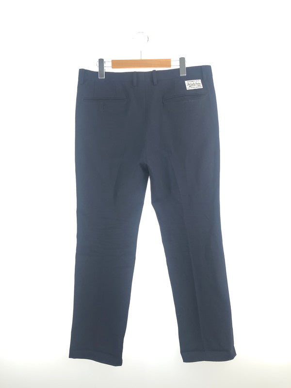 【中古品】WACKO MARIA ワコマリア TIGHT FIT WOOL TROUSERS GP-101-BLANKLINE RIVER GUILTY PARTIES タイトフィット ウールトラウザーズ ボトムス スラックス パンツ 153-251222-SY-05-iwa サイズ：XL カラー：ネイビー 万代Net店