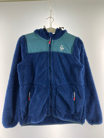 【中古品】【レディース】 CHUMS CH14-1245 ELMO FREECE FULL ZIP PARKA エルモ フリース フルジップパーカー トップス フーディー 169-251021-kk-02-min サイズ：M カラー：ネイビー 万代Net店