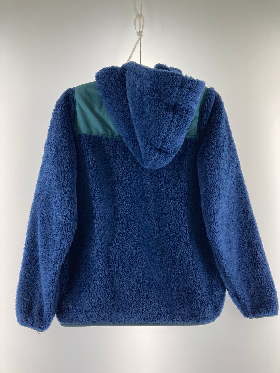 【中古品】【レディース】 CHUMS CH14-1245 ELMO FREECE FULL ZIP PARKA エルモ フリース フルジップパーカー トップス フーディー 169-251021-kk-02-min サイズ：M カラー：ネイビー 万代Net店
