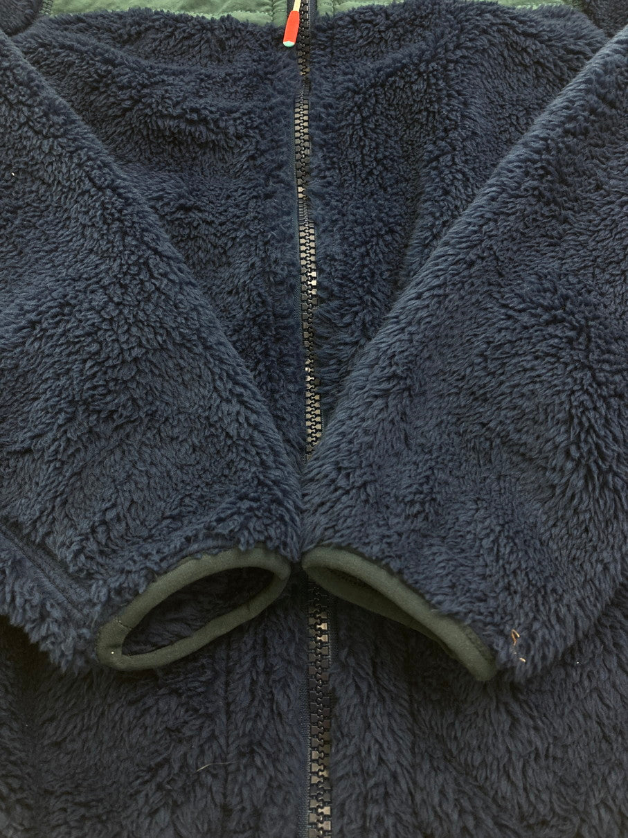 【中古品】【レディース】 CHUMS CH14-1245 ELMO FREECE FULL ZIP PARKA エルモ フリース フルジップパーカー トップス フーディー 169-251021-kk-02-min サイズ：M カラー：ネイビー 万代Net店