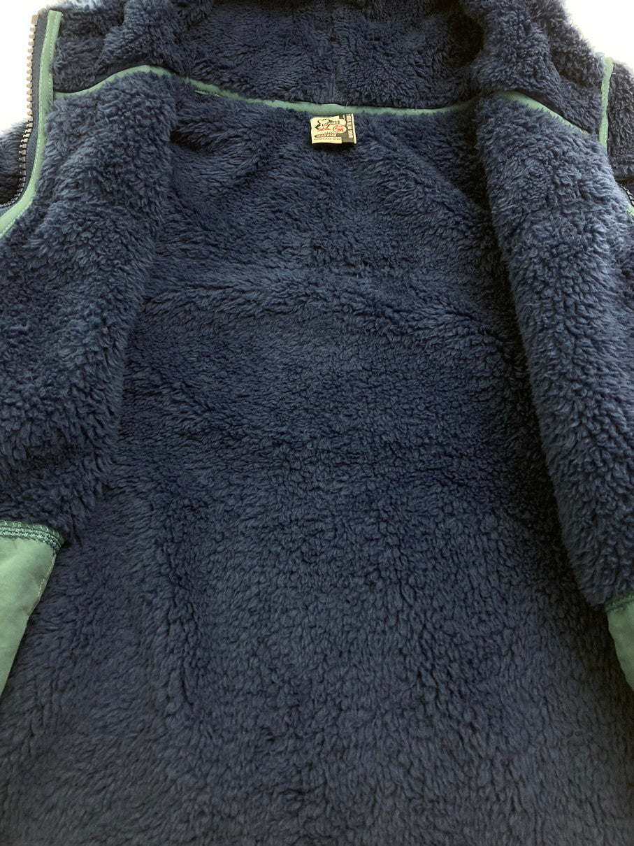 【中古品】【レディース】 CHUMS CH14-1245 ELMO FREECE FULL ZIP PARKA エルモ フリース フルジップパーカー トップス フーディー 169-251021-kk-02-min サイズ：M カラー：ネイビー 万代Net店