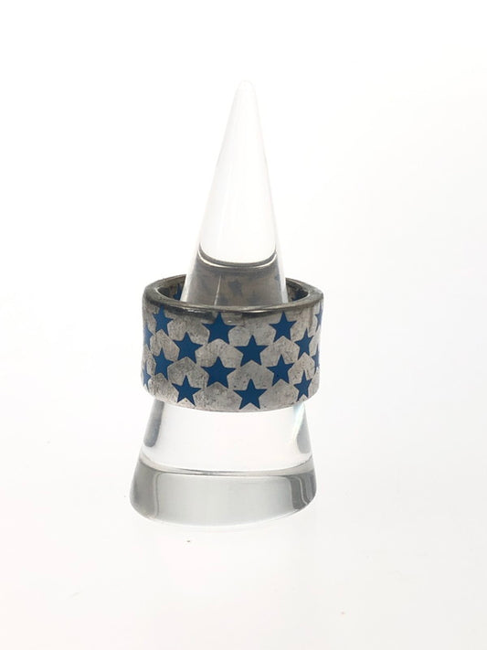 【中古品】【メンズ】 Justin Davis ジャスティンデイビス GALAXY RING SRJ300 ギャラクシーリング アクセサリー 指輪 192-240713-IZ-13-iwa カラー：シルバー 15号 万代Net店