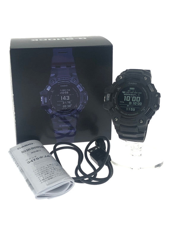 【中古品】【メンズ】 G-SHOCK ジーショック G-SQUAD GBD-H1000 SERIES GBD-H1000-1JR ソーラー充電 腕時計 196-251222-SY-04-iwa カラー：ブラック 万代Net店