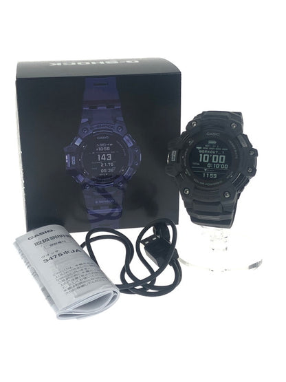 【中古品】【メンズ】 G-SHOCK ジーショック G-SQUAD GBD-H1000 SERIES GBD-H1000-1JR ソーラー充電 腕時計 196-251222-SY-04-iwa カラー：ブラック 万代Net店