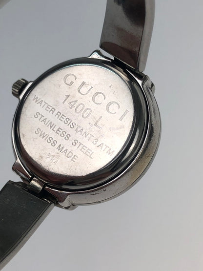 【中古品】【レディース】 GUCCI グッチ 1400L バングルウォッチ アクセサリー クォーツ 腕時計 197-250109-OR-04-iwa カラー：シルバー 万代Net店