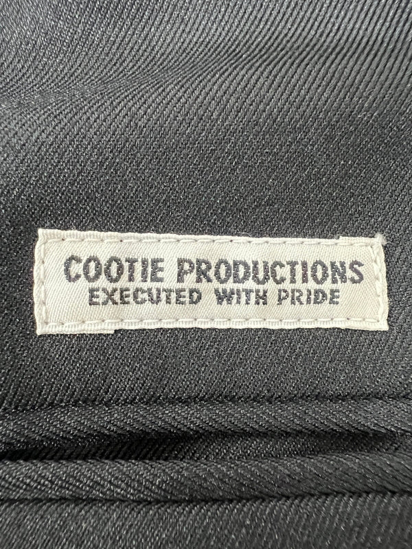 【中古品】【メンズ】 COOTIE クーティー 23SS POLYESTER TWILL PIN TUCK EASY PANTS CTE-23S117 ポリエステルツイル ピンタックイージーパンツ ボトムス 153-260628-kk-02-hon サイズ：L カラー：ブラック 万代Net店