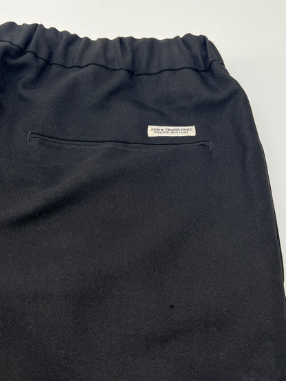 【中古品】【メンズ】 COOTIE クーティー 23SS POLYESTER TWILL PIN TUCK EASY PANTS CTE-23S117 ポリエステルツイル ピンタックイージーパンツ ボトムス 153-260628-kk-02-hon サイズ：L カラー：ブラック 万代Net店