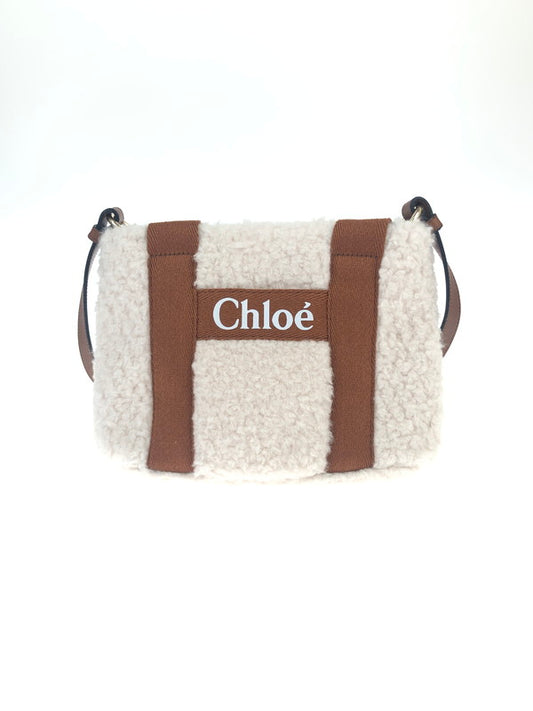 【中古品】【レディース】 Chloe クロエ  KIDS 2WAY TOTE BAG C10323 キッズ 2ウェイ トートバッグ カバン 180-241225-SY-15-iwa カラー：ホワイト/ブラウン 万代Net店