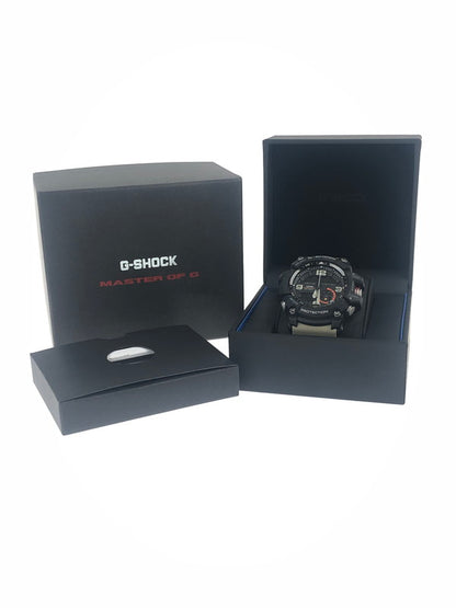 【中古美品】【メンズ】 G-SHOCK ジーショック  MASTER OF G-LAND MUDMASTER GG-1000-1A3JF マッドマスター クォーツ 腕時計 196-250206-OR-02-iwa カラー：ブラック/オリーブ 万代Net店