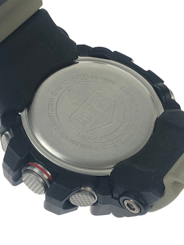 【中古美品】【メンズ】 G-SHOCK ジーショック  MASTER OF G-LAND MUDMASTER GG-1000-1A3JF マッドマスター クォーツ 腕時計 196-250206-OR-02-iwa カラー：ブラック/オリーブ 万代Net店