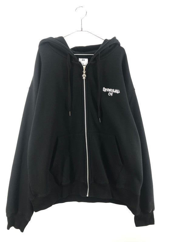 【中古品】【メンズ/レディース】  OY オーワイ SKETCH ODOLLY HOODIE ZIP UP スケッチオードリー フーディー ジップアップ トップス パーカー 141-250228-OR-05-iwa サイズ：2 カラー：ブラック 万代Net店