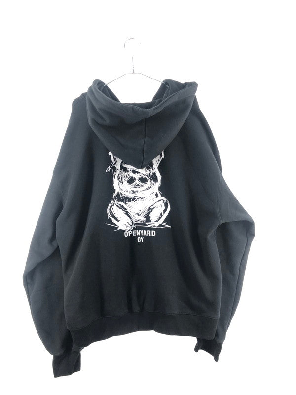 【中古品】【メンズ/レディース】  OY オーワイ SKETCH ODOLLY HOODIE ZIP UP スケッチオードリー フーディー ジップアップ トップス パーカー 141-250228-OR-05-iwa サイズ：2 カラー：ブラック 万代Net店