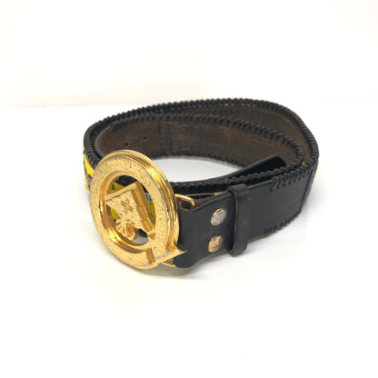 【現状渡し品】【メンズ】 LRG エルアールジー LEATHER BEADS BELT レザー ビーズベルト 服飾雑貨 アクセサリー 205-260807-kk-12-hon カラー：GOLD/BLACK/MULTI COLOR 万代Net店