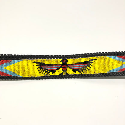 【現状渡し品】【メンズ】 LRG エルアールジー LEATHER BEADS BELT レザー ビーズベルト 服飾雑貨 アクセサリー 205-260807-kk-12-hon カラー：GOLD/BLACK/MULTI COLOR 万代Net店