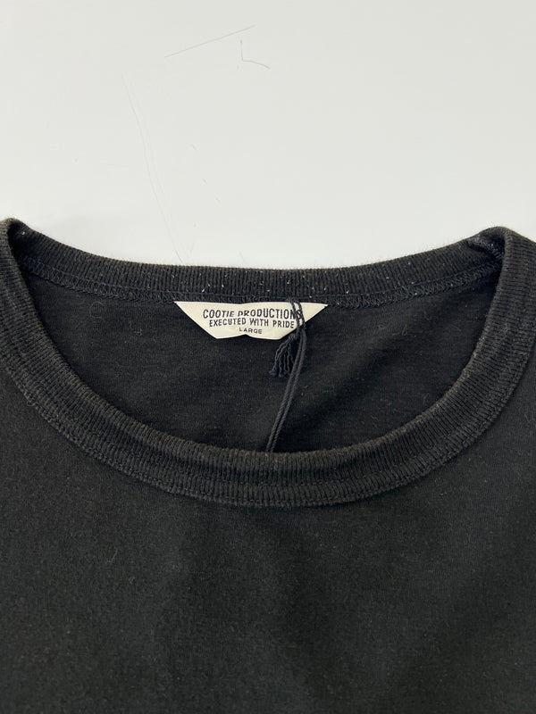 【中古品】【メンズ】 COOTIE PRODUCTIONS クーティー プロダクションズ S/S POCKET TEE COOTIE-LIMITED-306 ショートスリーブ ポケット Tシャツ 半袖 トップス 142-260801-kk-15-hon サイズ：L カラー：BLACK 万代Net店