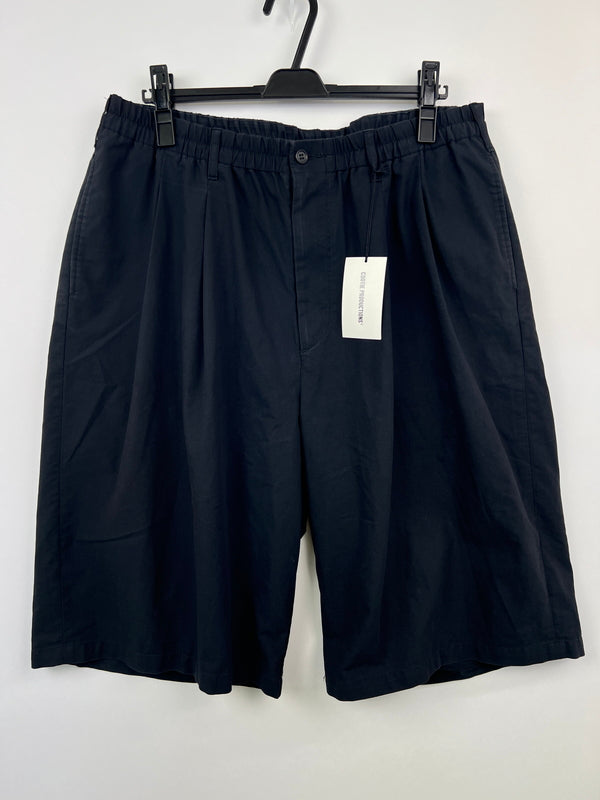 【中古品】【メンズ】 COOTIE クーティー 22SS T/C PANAMA 2 TUCK EASY SHORTS CTE-22S110 T/C パナマ 2タック イージーショーツ ボトムス ショートパンツ ハーフパンツ 153-260628-kk-01-hon サイズ：XL カラー：ブラック 万代Net店