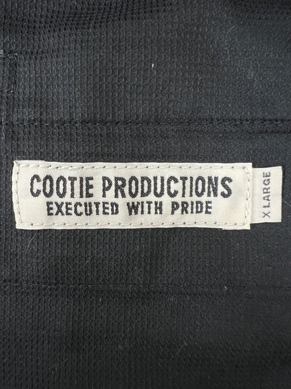 【中古品】【メンズ】 COOTIE クーティー 22SS T/C PANAMA 2 TUCK EASY SHORTS CTE-22S110 T/C パナマ 2タック イージーショーツ ボトムス ショートパンツ ハーフパンツ 153-260628-kk-01-hon サイズ：XL カラー：ブラック 万代Net店