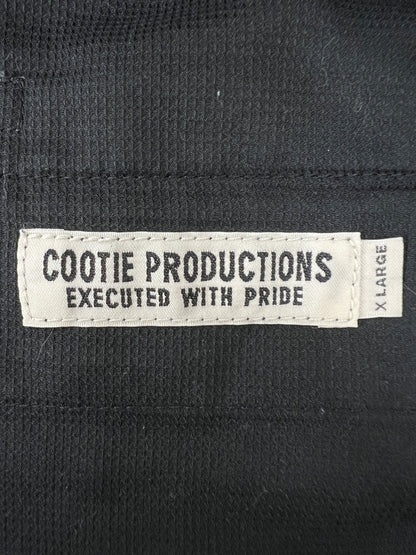 【中古品】【メンズ】 COOTIE クーティー 22SS T/C PANAMA 2 TUCK EASY SHORTS CTE-22S110 T/C パナマ 2タック イージーショーツ ボトムス ショートパンツ ハーフパンツ 153-260628-kk-01-hon サイズ：XL カラー：ブラック 万代Net店