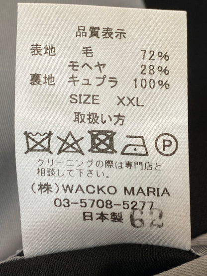 【中古品】【メンズ】 WACKO MARIA ワコマリア DORMEUIL SINGLE BREASTED JACKET GUILTY PARTIES 142-241030-ks-39-min サイズ：XXL カラー：ブラック 万代Net店