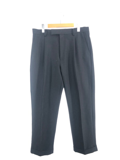 【中古品】【メンズ】 WACKO MARIA ワコマリア DORMEUIL PLEATED TROUSERS GUILTY PARTIES ドーメル プレイテッド トラウザーズ ボトムス パンツ スラックス 153-250127-SY-05-iwa サイズ：XL カラー：ブラック 万代Net店