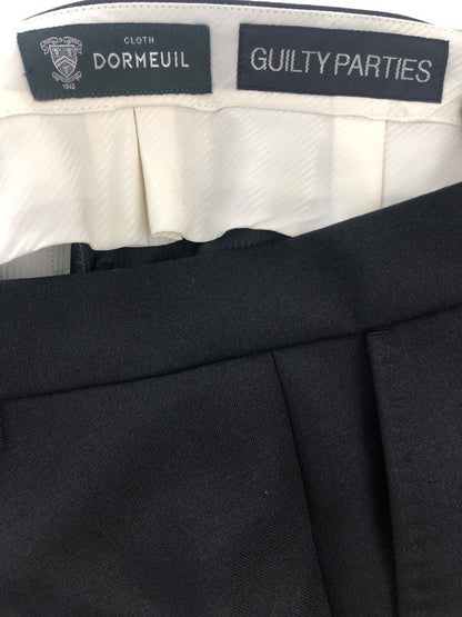 【中古品】【メンズ】 WACKO MARIA ワコマリア DORMEUIL PLEATED TROUSERS GUILTY PARTIES ドーメル プレイテッド トラウザーズ ボトムス パンツ スラックス 153-250127-SY-05-iwa サイズ：XL カラー：ブラック 万代Net店