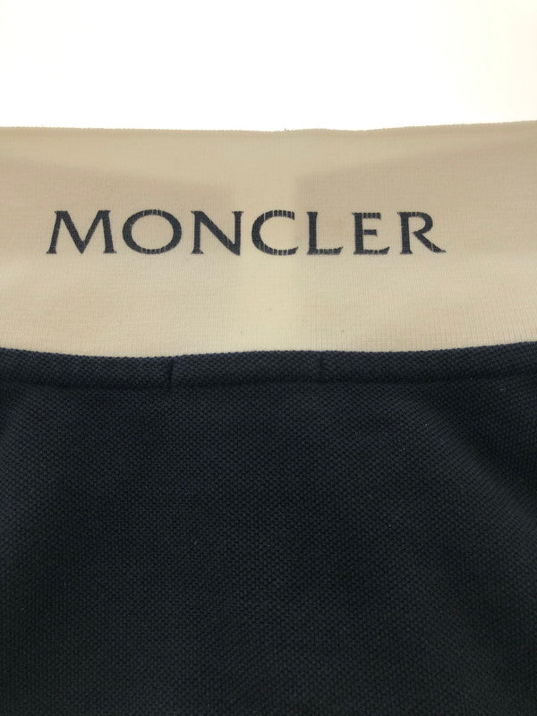 【中古品】【メンズ】 MONCLER モンクレール MAGLIA POLO MANICA CRTA 510918309850 84093 マグリア ポロシャツ 半袖 トップス 141-250218-OR-06-iwa サイズ：L カラー：ネイビー 万代Net店