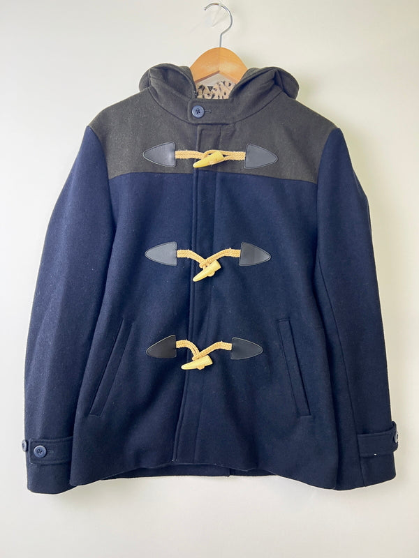 【中古品】【メンズ】 MACKDADDY マックダディー WOOL DUFFLE COAT MDJK-1298 ウールダッフルコート アウター 142-260918-YS-06-hon サイズ：M カラー：濃紺 万代Net店