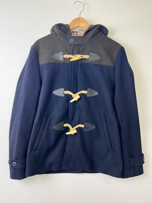 【中古品】【メンズ】 MACKDADDY マックダディー WOOL DUFFLE COAT MDJK-1298 ウールダッフルコート アウター 142-260918-YS-06-hon サイズ：M カラー：濃紺 万代Net店