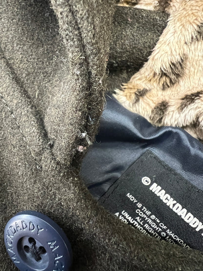【中古品】【メンズ】 MACKDADDY マックダディー WOOL DUFFLE COAT MDJK-1298 ウールダッフルコート アウター 142-260918-YS-06-hon サイズ：M カラー：濃紺 万代Net店