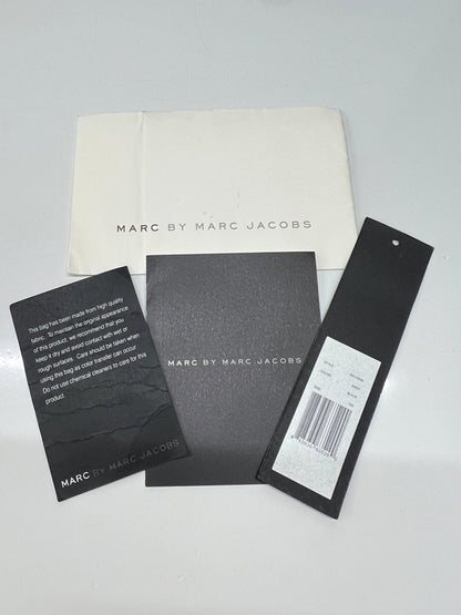 【中古品】【メンズ/レディース】 MARC BY MARC JACOBS マークバイマークジェイコブス AVIATOR 2WAY SHOULDER BAG 0225.51 アビエイター 2ウェイ ショルダーバッグ カバン 180-260815-kk-27-hon カラー：ネイビー 万代Net店