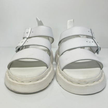 【中古品】【レディース】 Dr.Martens ドクターマーチン GRYPHON AW006 グリフォン レザーストラップサンダル 靴 167-260807-kk-08-hon サイズ：UK 4 カラー：WHITE 万代Net店