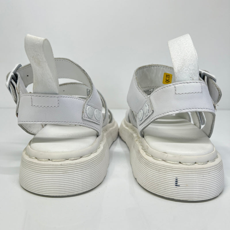 【中古品】【レディース】 Dr.Martens ドクターマーチン GRYPHON AW006 グリフォン レザーストラップサンダル 靴 167-260807-kk-08-hon サイズ：UK 4 カラー：WHITE 万代Net店