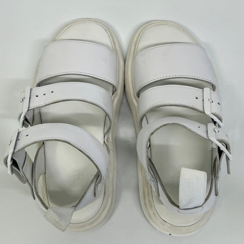 【中古品】【レディース】 Dr.Martens ドクターマーチン GRYPHON AW006 グリフォン レザーストラップサンダル 靴 167-260807-kk-08-hon サイズ：UK 4 カラー：WHITE 万代Net店