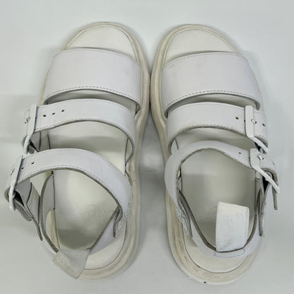【中古品】【レディース】 Dr.Martens ドクターマーチン GRYPHON AW006 グリフォン レザーストラップサンダル 靴 167-260807-kk-08-hon サイズ：UK 4 カラー：WHITE 万代Net店
