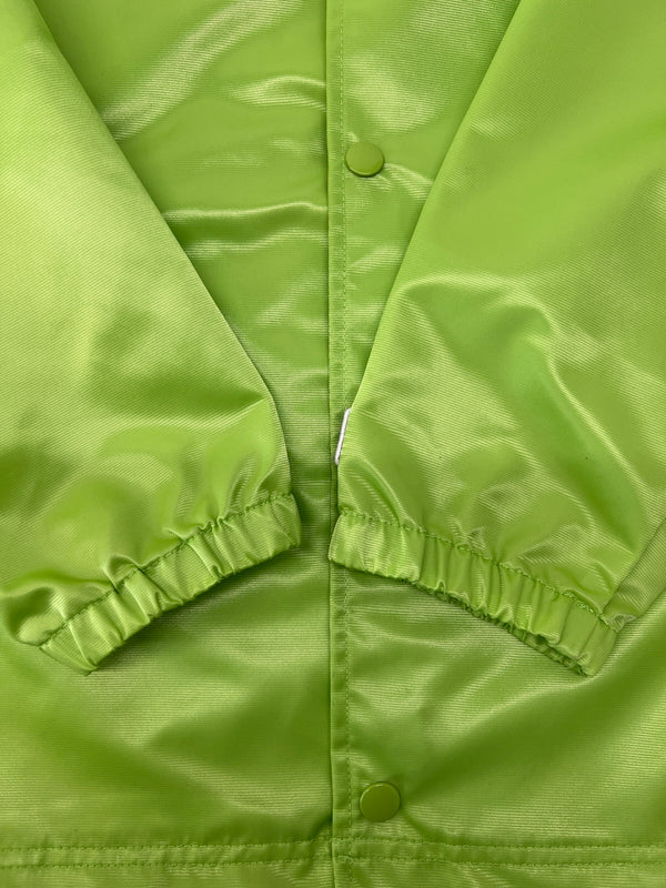 【中古品】【メンズ】 Supreme シュプリーム 15SS MAJESTIC NY YANKEES SATIN HOODED COACHES JACKET マジェスティック ヤンキース サテン フーデッド コーチジャケット ライトアウター 149-260705-kk-03-hon サイズ：S カラー：グリーン 万代Net店