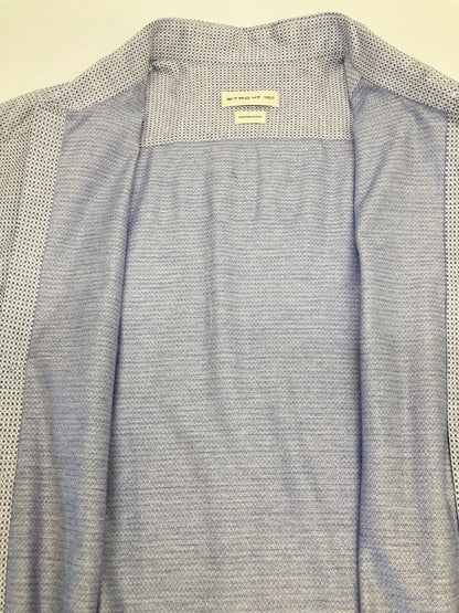 【中古品】【メンズ】 ETRO エトロ Geometric Print Long Sleeve Shirt 11451 3129 ジオメトリック プリント ロングスリーブ シャツ トップス 141-260807-SH-08-hon サイズ：イタリア47 カラー：ブルー/ホワイト系 万代Net店