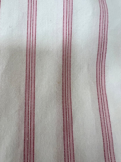 【中古品】【メンズ】 Acne Studios アクネストゥディオズ STRIPED FACE PATCH L/S SHIRT FA-UX-SHIR000035 ストライプ フェイスパッチ ロングスリーブシャツ 長袖 トップス 141-260705-kk-13-hon サイズ：XS カラー：ホワイト/ピンク 万代Net店